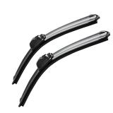 MOTIUM OEM QUALITY Premium All-Season Windshield Wiper Blades (22\+22\in pair for front windshield) - Retail: $17in