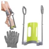 Compression Sock Aid Device | Size for Leg Circ 16 in or Less | Helper Device for Putting on Compression Stocking - Retail: $36