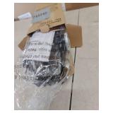LEVERLOC Shower Caddy Suction Cup, 2 Pack suction shower shelf with Hooks and Soap holder, NO-Drilling Bathroom Holder, Rustproof bathroom organizer, Black - Retail: $30