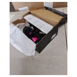 adidas Unisex-Kids Goletto IX Firm Ground/Multi Ground Soccer, color black pink - Retail: $35