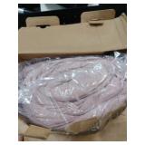 Bedsure Full Comforter Set - Dusty Rose Soft Bedding for All Seasons, Cationic Dyed Bed Set, 3 Pieces, 1 Full Size Comforter (82\x86\in) and 2 Pillow Shams (20\inx26\in+2\in) - Retail: $40in