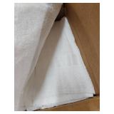 Belizzi Home Ultra Soft 6 Pack Cotton Towel Set, Contains 2 Bath Towels 28x55 inch, 2 Hand Towels 16x24 inch and 2 Wash Coths 12x12 inch, Ideal Everyday use, Compact and Lightweight - White - Retail: 