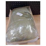 ROSGONIA King Size Comforter Set Olive Green, 3pcs (1 Boho Comforter and 2 Pillowcases), Lightweight Bedding Blanket All Season Bedspreads Quilt - Retail: $50