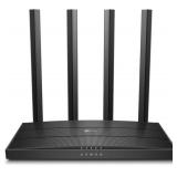 TP-Link AC1200 Gigabit WiFi Router (Archer A6) - Dual Band MU-MIMO Wireless Internet Router, 4 x Antennas, OneMesh and AP Mode, Long Range Coverage - Retail: $49