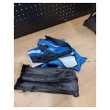 Buryeah 2 Set Sale Feather Flag 7 x 5.4ft Huge Sale Banner Flag Themed Flag with Pole Kit for Retail Store Outside Garden Business Advertising(Blue) - Retail: $40