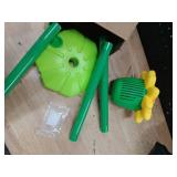 COSILY Bubble Machine, Automatic Flower Bubble Machine Blower, Height 47 Inches Bubble Machine for Kids Toddlers Bubble Maker for Indoor Outdoor Wedding Birthday Party - Retail: $20