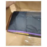 Natonhi 12 PCS Chair Pockets for Classrooms, 17.5 x 16.5 inch Seat Sacks for Classroom Chairs K-2 with Name Card, Student Chair Pockets for Kindergarten, School, and Home, Black - Retail: $24