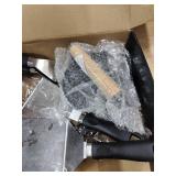 Grilliance 27pcs Griddle Accessories Kit for Blackstone, Professional Hibachi Flat Top Grill Tools, Enlarged Spatula Gift Set with Basting Cover?Burger Press Patty Maker for Outdoor BBQ Teppanyaki - R
