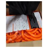 GHB 10 Pack 8\ Agility Hurdles Speed Agility Training Hurdles, Detachable Sturdy Hurdles Training Equipment Set with Carry Bag for Kids,Athletes,Soccer,Basketball - Retail: $40in