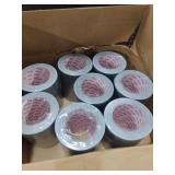 SWRT 24-Pack 9 Mil Silver Heavy Duty Duct Tape Strong Adhesive, 2 Inch x 720 Yd Duct Heavy Duty Waterproof All Weather Gray Duct Tape No Residue Sealing and Patching for IndoorandOutdoor Repair - Reta