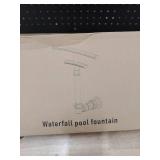Swimming Pool Waterfall Fountain WPF-401 - Retail: $35