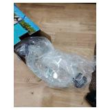 Greatever Dry Snorkel Set,Panoramic Wide View,Anti-Fog Scuba Diving Mask,Professional Snorkeling Gear for Adults - Retail: $30