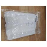 One Piece Shabby Vintage White Embroidery Lace Ruffle Matching Pillowcase 1122 (Standard 20\x30\in) - Retail: $20in