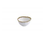 Pampa Bay Golden Salerno Porcelain Small Bowl - Retail: $18