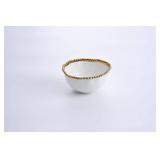 Pampa Bay Golden Salerno Porcelain Small Bowl - Retail: $18