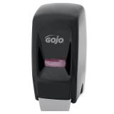 GOJO 800 Series Bag-in-Box Push-Style Lotion Soap Dispenser, Black, for 800 mL Lotion Soap Refills (Pack of 1) - 9033-12 - Retail: $22