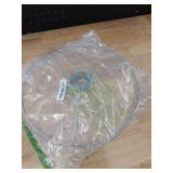 I Like That Lamp Wire Lamp Shade Rings with European Fitter (14 Diameter), Includes 2 Galvanized Steel Silver Drum Rings, Make DIY Table/Floor/Pendant Lamps, Compatible with most IKEA and Target Lam