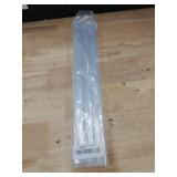 Nkiy Quen 6 Pcs 16.5\ Cabinet Door Protector Edge Guard-3/4 Thick Slip-On Drawer Door Protector in Clear-Shelf Edge Protectors for Home Kitchen Cabinets Door Edge Protection - Retail: $217in