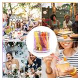 Mini Spoons - 100PCS Dessert Spoons Plastic Disposable Cutlery Small Plastic Spoons For Ice Cream Cake Jelly Pie Yogurt Dessert For Party Celebrations Multi-Color - Retail: $6