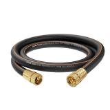Giraffe Tools Leader Hose 6ft x 5/8\, Short Water Hose Heavy Duty for Hose Reel, Lightweight, Flexible with Female Female Fittings - Retail: $17in