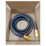 Giraffe Tools Leader Hose 6ft x 5/8\, Short Water Hose Heavy Duty for Hose Reel, Lightweight, Flexible with Female Female Fittings - Retail: $17in