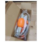 AREPK Compact Aquarium Siphon Vacuum and Water Changer Kit with Cleaning Brush. Perfect for Simultaneous Water Changing and Cleaning in Small Fish Tanks. Gravel and Sand Cleaning. - Retail: $18