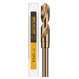 MACXCOIP 1\ Cobalt Drill Bit Set - 6Inch Length, M35 High Speed Steel Jobber Length Drill Bit Kit for Hardened Metal, Stainless Steel, Cast Iron, Wood and Plastic, with Index Storage Case - Retail: $3