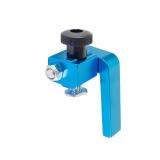 POWERTEC 3\ Fence Flip Stop for Table Saw, Miter Saw, and Drill Press, T Track Accessories for Woodworking, 1PK (71367V) - Retail: $13in