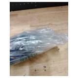 Marspark  Blue and Golden Ring Favor Bags with Handle Reusable Clear PVC Gift Bag Goodies Treats Totes for Video Game Birthday Party Supplies, 5.9 x 6.3 x 2.8 Inch - Retail: $19