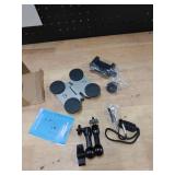 Magnetic Fence Mount for Mevo Start, GoPro, iPhone and Action Cameras - Two 1/4\ Mount Points, Camera Magnet Holder for Game Changer at Baseball Field - Retail: $36in