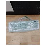 Wireless Keyboard and Mouse Combo, Full-Sized Wireless Keyboard and Adjustable DPI Mouse, 2.4GHz USB Receiver, Silent Keyboard and Mouse for PC, Windows, MAC, Desktop, Laptop (Avocado Green) - Retail: