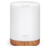 InnoGear 300ML Essential Oil Diffuser, Premium 5-in-1 Ultrasonic Aromatherapy Diffusers Scent Humidifier Aroma Diffuser Vaporizer Auto-Off Timer for Room Office Home, Yellow, Medium - Retail: $17