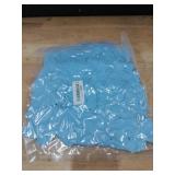 RUBFAC 129pcs Pastel Blue Balloons Different Sizes 18 12 10 5 Inch for Garland Arch, Light Blue Balloon for Birthday Baby Shower Gender Reveal Easter Wedding Party Decoration - Retail: $7