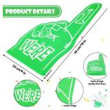 PETSTIBLE 5Pack 18 Inch Giant Foam Finger Weftre Number 1 Foam Hand Cheerleading Foam Fingers for Sports Cheer School for Spirit Craft Foam Hands Team Finger Foam Hand - Retail: $25