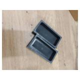2 Pieces Graphite Ingot Mould Crucible Mould for Casting Gold Silver Metal Aluminum Copper Brass Melting Refining(4 x 2 x 1 Inch) - Retail: $17