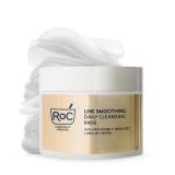RoC Resurfacing Disks, Hypoallergenic Exfoliating Makeup Remover Pads for Wrinkles and Skin Tone, Hypo-Allegenic Skin Care, Oil-Free Daily Cleanser, 28 Count (Packaging May Vary) - Retail: $12