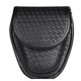 LytHarvest Hidden Snap Basketweave Handcuff Case, Molded Double Cuff Case (Basketweave Cuff Case) - Retail: $16