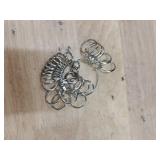 Jewelry Sizers Stainless Iron Ring Size 0-13 Finger Ring Sizing Measuring Tool Ring Sizer Gauge Set Circle Models with Reusable Ring Sizer Belt - Retail: $5