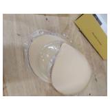 Niidor Strapless Bras for Women Sticky Bra Push Up Invisible Backless Bra with Nipple Covers Nude - Retail: $25