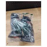 Hausse 2 Pack Fake Owl Decoys to Scare Birds Away, Rotating Head Plastic Owl Bird Deterrents, 10.6 Inch Height Bird Scarecrow Nature Enemy Horned Pest Repellent for Outdoor Garden Yard - Retail: $23