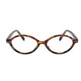 TIJN Olisa Blue Light Blocking Glasses for Women Men,Oval Small Frame Bluelight Glasses for Gaming/Computer/Screen,Tortoise - Retail: $25
