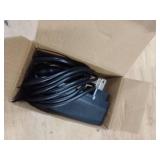 CGGXJP Electric Scooter Charger for Razor E300, E200, E100, PR200, MX350, Dirt Quad, Pocket Mod, Sports Mod, Go Kart Connector - 3-Prong Inline Female Battery Power Cord 24V 1500mA Adapter Cable - Ret