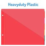 Forvencer 24 Count Binder Dividers with Two Pockets, 8 tab Dividers for 3 Ring Binders Organizer, Binder Divider with Tabs for School Office and Home Organization, Multicolor, 3 Sets - Retail: $15