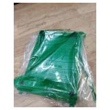 Medarchitect Right Hand Pill Counting Tray with Spatula (Green - L Shape)