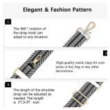Cortelay Wide Shoulder Strap Adjustable Replacement Belt for Crossbody Canvas Tote Hobo Purse Bag Handbag - Retail: $7