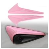 Zyqlxk Turn Signal Side Camera Protection Cover HW4.0 Compatible with Tesla Model 3/Y 2024 2025, ABS Side Camera Decoration Cover Accessories (Pink)