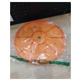 Bloem Ups-A-Daisy Round Planter Insert: 14\ - Orange - Durable Resin Disk, Drainage Holes, Place Inside A Planter, Use Less Potting Soil, for Indoor and Outdoor Use, Gardening - Retail: $12in