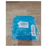 Tojwi 50pcs Organza Bags 3.54ftftx4.33ftft(9x11cm) Satin Drawstring Organza Pouch Wedding Party Favor Gift Bag Jewelry Watch Bags-Aqua Blue - Retail: $6