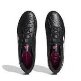 adidas Unisex-Kids Goletto IX Firm Ground/Multi Ground Soccer, color black pink - Retail: $35