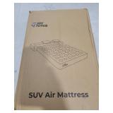 JOYTUTUS SUV Air Mattress Camping Bed,3.0 Thickened Flocking Car Camping Inflatable Mattress,Anti-Leakage,with 2 Pillows & Electric Pump Universal Car Bed for SUV Trunk and Rear Seat